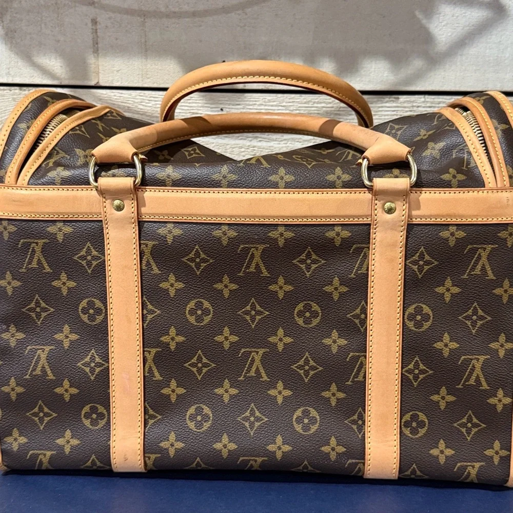 Louis Vuitton Monogram Pet Carrier - Authentic
